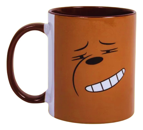 Caneca Cartoon Network Ursos Sem Cursos Pardo 325ml