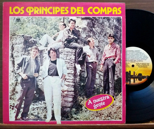 Los Principes Del Compas - Lp Vinilo 1988 Cumbia Cuarteto