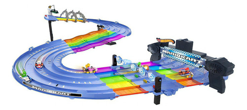 Pista de brinquedos Hot Wheels Mario Kart Rainbow