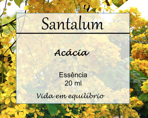 Essência Aromática Santalum Vidro 20 Ml