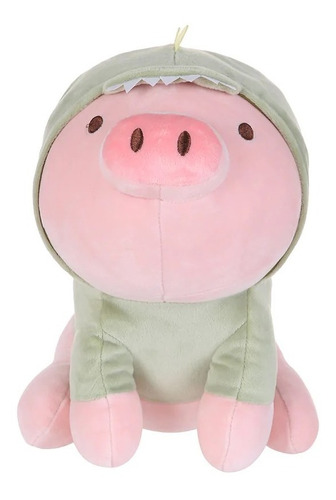 Cerdito Dinosaurio Disfraz Peluche Ultrasuave Cerdo Miniso