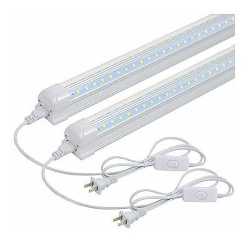 Cnsunway 2 Ft 14 W Led Luces De Tubo Doble Cara V Forma Inte