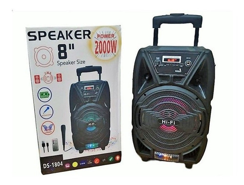 Speaker Parlante Musica Equipo Inalamabrico Sonido Atr 