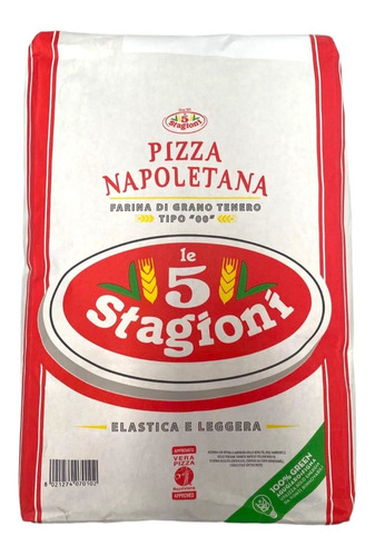 Harina De Fuerza, Alta Proteina, Le 5 Stagioni, 10 Kg 