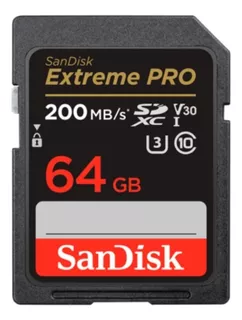 Tarjeta De Memoria Sandisk Sd Sdsdxxy-064g Extreme Pro 64gb