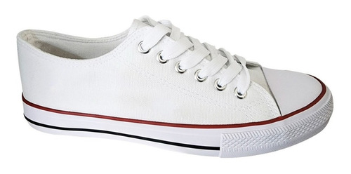 Zapatilla Hombre Urbana De lona Casual - Blanco - 7090 +1