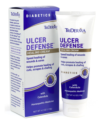 Crema Para Defensa De Úlcera Diabética Triderma Md 4.2