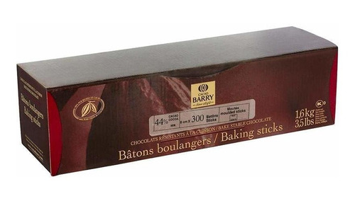 Chocolate En Bastones Batons Pains Au Chocolat 300pc.