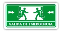 Comprar Señalamiento Salida De Emergencia 20x40 Seguridad