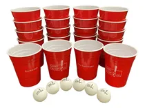 Comprar Juego De Tazas De Beer Pong 20 Tazas Y 6 Pelotas