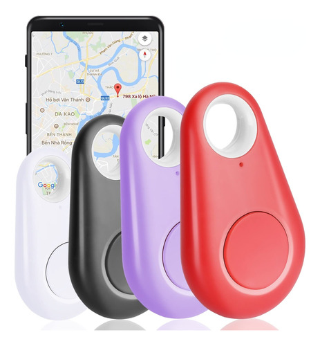 Smart Tracker - Paquete De 4 Unidades, Localizador De Llaves