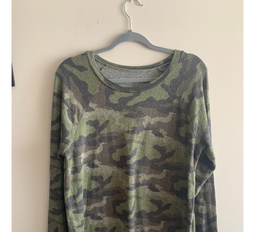 Buzo Sweater Liviano Soft Largo Camuflado Am Eagle