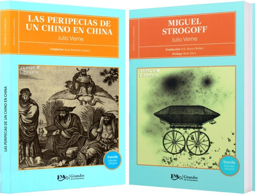 Peripecias Un Chino En China + Miguel Strogoff Julio Verne