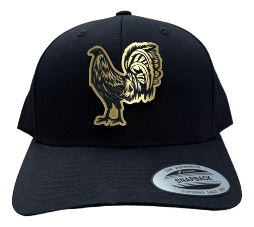 Gorra Curva Gallo Placa Gold Yupoong Original