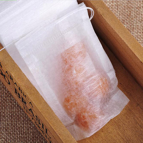 5 Bolsas De Filtro De Té Desechables Con Cordón, Bolsas De