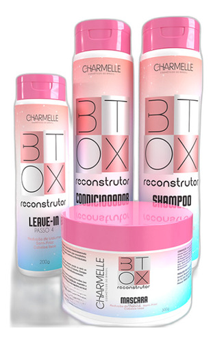 Kit Botox Shampoo Acondicionador Mascara Restauracion