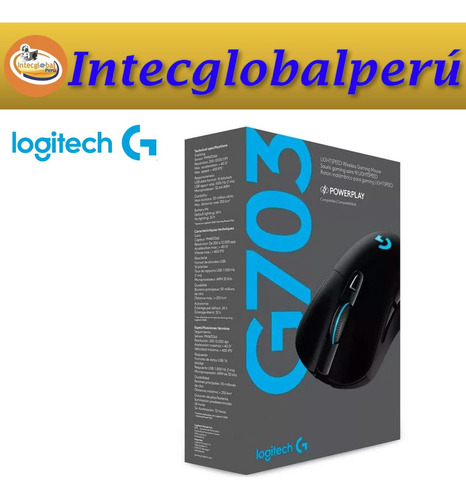 Mouse Logitech G703 Lightspeed Hero 25k Inalámbrico Rgb