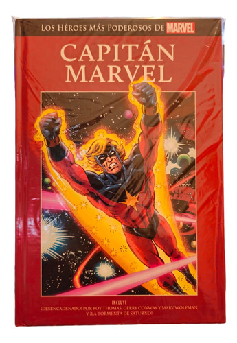 Marvel Salvat Novela Grafica Tapa Roja Capitan Marvel N°10  