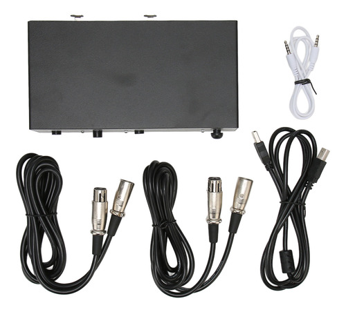 Fuente De Alimentación Phantom De 48 V, Cable Xlr Profesiona