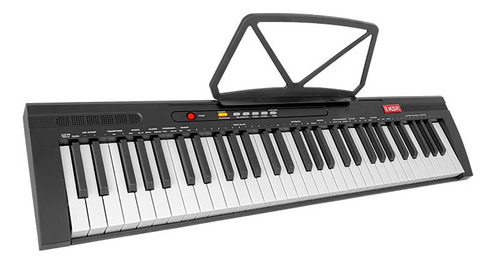 Imagen 6 de 7 de Teclado Musical 61 Teclas Luminosas Kaiser 5500