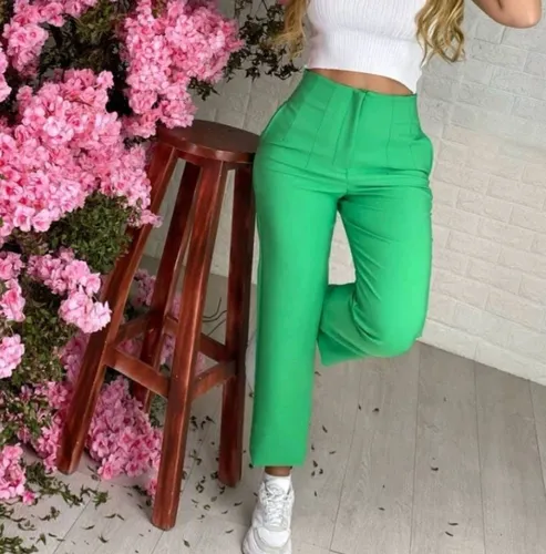 Pantalones de vestir de dama sale