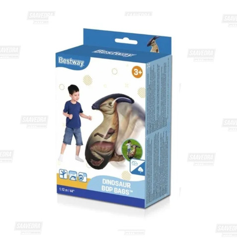 Porfiado Inflable De Dinosaurio Para Niños Bestway 