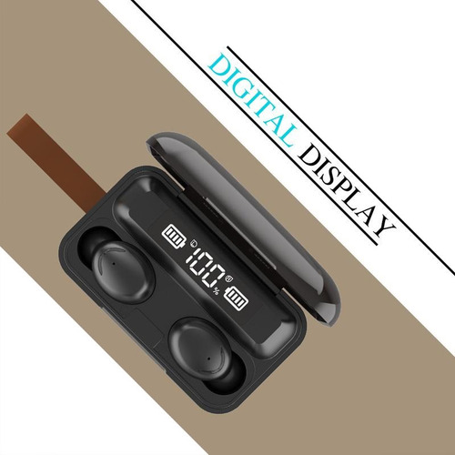 Auriculares Bluetooth F9-5 Plus Tws Tactil 5hs D Musica Gtia