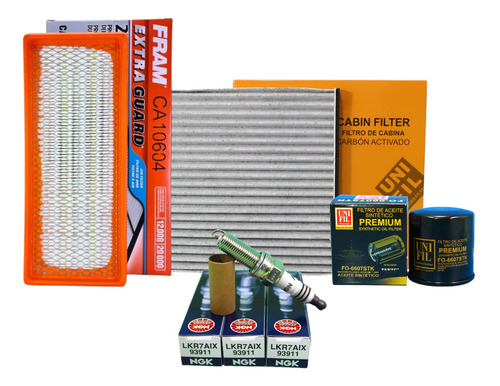 Kit Filtros Para Smart Fortwo 1.0 2008-2012 Acei Iridio Aire