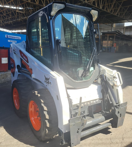 Minicarregadeira Bobcat S450 Ano 2021 Com 3578hs C Ar Cond.