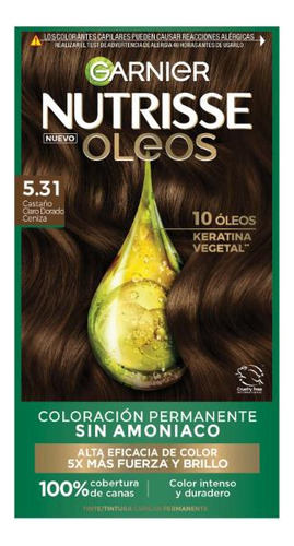 Garnier Nutrisse Oleo Cast Dorado C 5.31