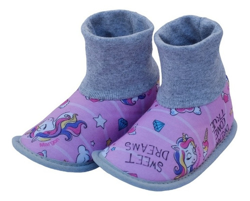 Pantuflas Cerrada De Nena Botas 