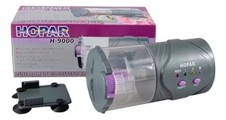 Alimentador Automático Para Aquários Hopar H 9000 A Pilha Ropar H9000 H-9000