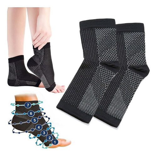 1 Pair Foot Compression Socks Ankle Plantar Fasciitis 2024