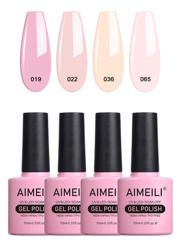 Aimeili Secado Uv-led. Esmalte De Uñas De Gel De Color Cam.