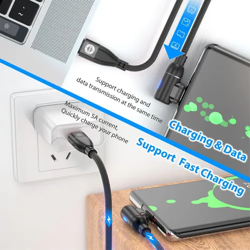 Endlesshine 90 Pro Magnetic Charging Cable Fast Charging,ma.