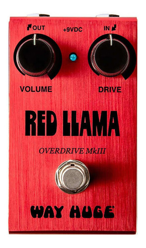 Pedal Overdrive Way Huge Smalls Red Llama Mk Ii Wm23