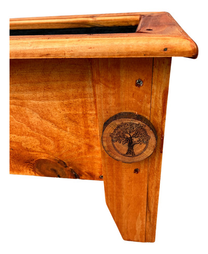 Jardineras Macetero De Madera Rectangular Grande