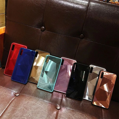 Case Diamantes Espejo iPhone Galaxy Huawei Dama Hombre Mujer