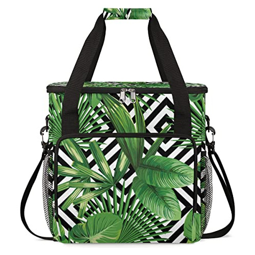 Bolso Para Cafetera De Viaje Con Diseño Tropical