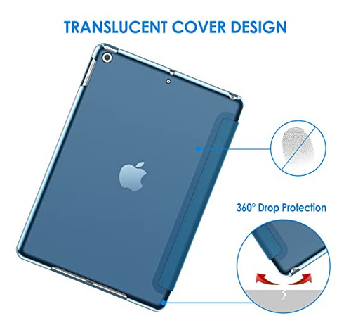 Jetech Funda Para iPad De Encendido Y Apagado Automático
