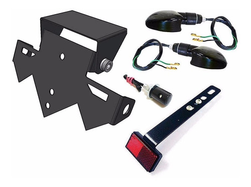 Suporte Placa Rabeta Eliminador Cb300r - Cb300 R Completo