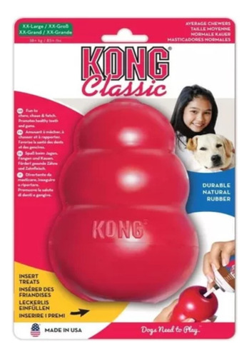 Juguete  Kong Perro Caucho Class - Unidad a $188600