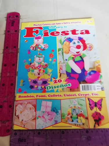 Revista Muchos Colores Con Fomi Y Fieltro No 62  Marzo 2011