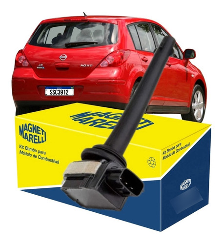 Bobina Ignição Magneti Marelli Nissan Sentra Livina Tiida