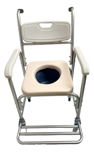 Cadeira De Banho Alumínio Até 100kg Modelo S40 Supermedy