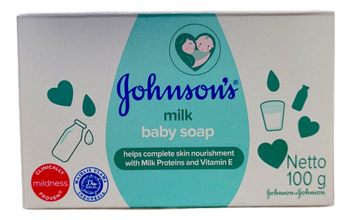 Johnson Johnson & Johnson Leche De Jabón Para Bebés, 3.5 .