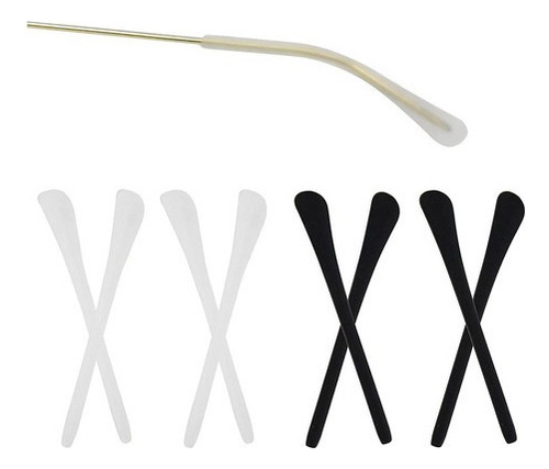 4 Pares Patas De Lentes Antideslizante De Silicona