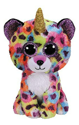 Ty - Beanie Boos - Giselle Leopard Con Cuerno - Juguetes.