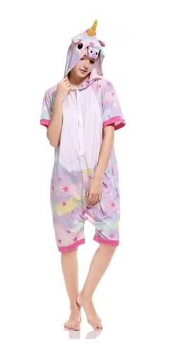 Pijama Kigurumi Unicornio Varios Diseños De Verano Adulto!