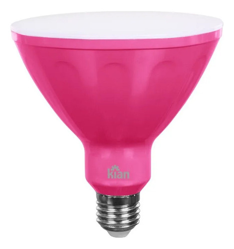 Lâmpada Led Par38 16w Rosa Base E27 Bivolt